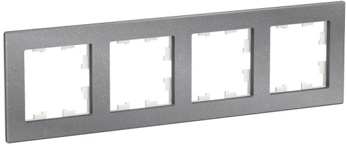 Рамка универсальная Systeme Electric AtlasDesign Nature 4-м. мрамор айс грей фото Рамка универсальная Systeme Electric AtlasDesign Nature 4-м. мрамор айс грей картинка